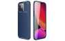 Armor Silikonska Carbon fiber Maskica za iPhone 13 Pro - Plava 200537