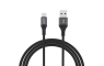 Dudao USB na Type C pleteni kabel 1.2M (5A) - Crni 266331