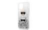 Karl Lagerfeld Glitter Karl&Choupette maskica za iPhone 12 Mini – Srebrna 108881