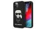 Karl Lagerfeld Silicone Iconic maskica za iPhone 12 Pro – Crna 135792