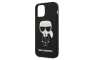 Karl Lagerfeld Silicone Iconic maskica za iPhone 12 Pro – Crna 135795