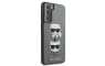 Karl Lagerfeld Hard Karl & Choupette maskica za Galaxy S21  – Siva 135735