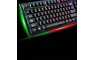 USB gaming tipkovnica RGB LED pozadinsko osvjetljenje Žična - Crna 131237