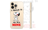 Silikonska Maskica za mobitel - "I licked it so it's mine" Snoopy - F27 239407