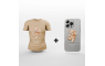 Ženska Majica + Silikonska maskica za mobitel - F37 248257
