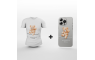 Ženska Majica + Silikonska maskica za mobitel - F37 248258