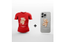 Ženska Majica + Silikonska maskica za mobitel - F37 248260