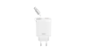 XO zidni strujni adapter s uvlačivim Type-C kabelom - 1x Type C + 1x USB - 30W 252746