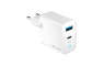 Forever zidni strujni adapter GaN PD QC - 1x USB - 1x Type C utor (45W) - bijeli 257228