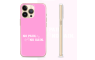 Silikonska maskica za mobitel - No pain, no gain - Pink - Gym - 30 242967