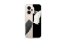 Silikonska Maskica za Honor 400 - Black & White 253050