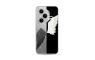 Silikonska Maskica za Honor 400 Pro - Black & White 253167