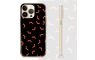 Silikonska maskica za mobitel - Orange Bats - Halloween-31 238747