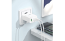HOCO zidni strujni adapter PD QC - 1x USB - 2x Type C utor 3A (35W) - bijeli 247188