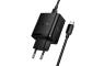 HOCO GaN zidni punjač PD/QC 65W – 2× Type-C + USB + Type-C kabel – Crni 268257