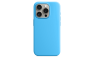 Silikonska Maskica za iPhone 15 Pro - Svijetlo plava 235247