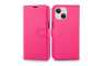 Preklopna maskica za iPhone 14 Plus - Tamno roza 223351