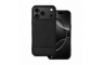 Silikonska Carbon II Maskica za iPhone 17 Pro - Crna 266938