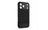 Silikonska Carbon II Maskica za iPhone 17 Pro - Crna 266939