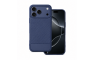 Silikonska Carbon II Maskica za iPhone 17 Pro - Tamno Plava 266943