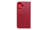 Smart Pro maskica od prirodne kože za Redmi 15C - Tamno Crvena 268089