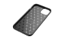 iPhone 13 Pro - Armor Silikonska Carbon fiber Maskica - Plava 200535