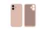 Mekana Silikonska Maskica za iPhone 16 - Puderasto Roza 249798