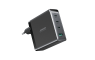 Joyroom GaN zidni punjač (140W) - 3x Type C i 1x USB + kabel Type C na Type C 1.2m (240W) - crni 243055