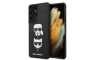Karl Lagerfeld Hard Karl & Choupette maskica za Galaxy S21 Ultra – Crna 124746