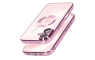 Kromirana prozirna maskica za iPhone 16 - Roza 246517
