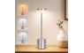 Premium LED stolna lampa na dodir - srebrna 265691