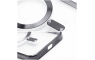MagSafe Prozirna Silikonska maskica sa crnim rubovima za iPhone 16 Pro Max 240736