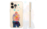 Silikonska maskica za mobitel s apstraktnim motivom - NOR32 239246