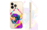 Silikonska maskica za mobitel s apstraktnim motivom - NOR41 239228