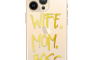 Silikonska Maskica za mobitel - "Wife, mom, boss" - OM20 245756