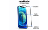 Zaštitno Staklo za ekran za iPhone 12 / iPhone 12 Pro (3D) - (Prozirno sa crnim rubovima) 270918