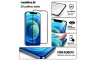 Zaštitno Staklo za ekran za iPhone 12 / iPhone 12 Pro (3D) - (Prozirno sa crnim rubovima) 270919