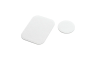 Eko kožne metalne pločice za magnetne držače - Bijele 268347