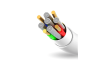 Dudao USB na Lightning kabel 100cm (3A) - Bijeli 268974