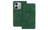 Smart Suede Preklopna Maskica za Honor 600 Lite - Tamno zelena 269083