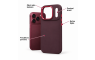 Frame Premium maskica za iPhone 18 Pro / 17 Pro - Bordo 269868