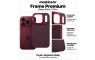 Frame Premium maskica za iPhone 18 Pro / 17 Pro - Bordo 269906