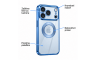  Kromirana prozirna maskica za iPhone 18 Pro / 17 Pro - Plava 269904