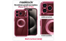  Kromirana prozirna maskica za iPhone 18 Pro / 17 Pro - Roza 270371
