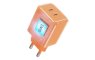 Forcell zidni punjač GaN 2x Type-C + Type-C kabel - 60W - Narančasti 269809