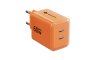 Forcell zidni punjač GaN 2x Type-C + Type-C kabel - 60W - Narančasti 269810