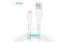 BWOO USB na Lightning data kabel – 3A – 100cm – Bijeli 272387