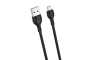 XO USB na microUSB kabel 100cm (2,1A) – Crni 272630