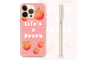 Silikonska maskica za mobitel - "Life's A Peach" - Q-15 239519