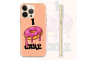 Silikonska maskica za mobitel - "I Donut Care" - Q-31 239472